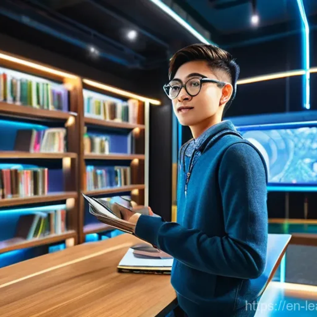 자기 주도 학습의 심리적 장점 - **Prompt 1: The Architect of Knowledge**
    An energetic young adult, gender-neutral, with a bright...