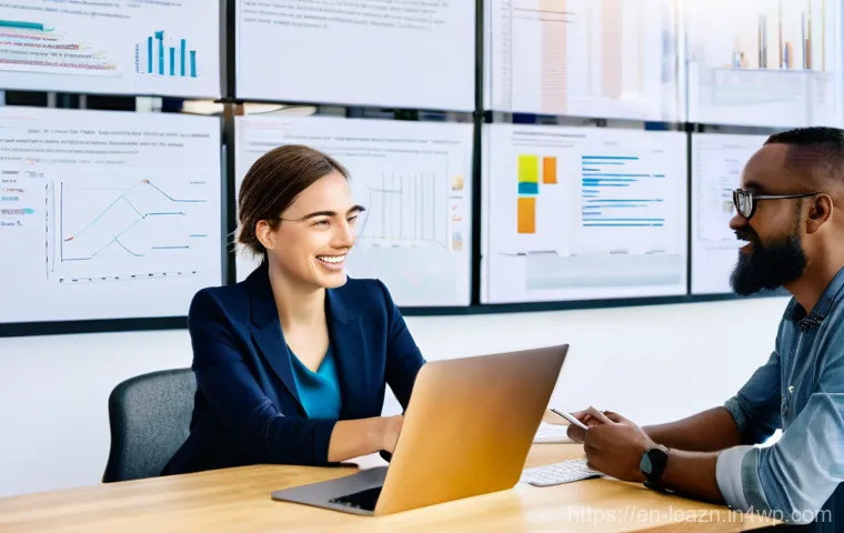 자기 주도 학습의 기본 원리 탐구 - **Prompt:** A young adult, gender-neutral, in their late 20s, sits in a bright, modern study space f...